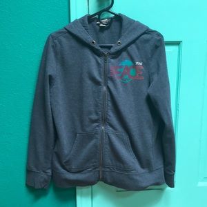 Vintage 90’s Peace Zipper Hoodie